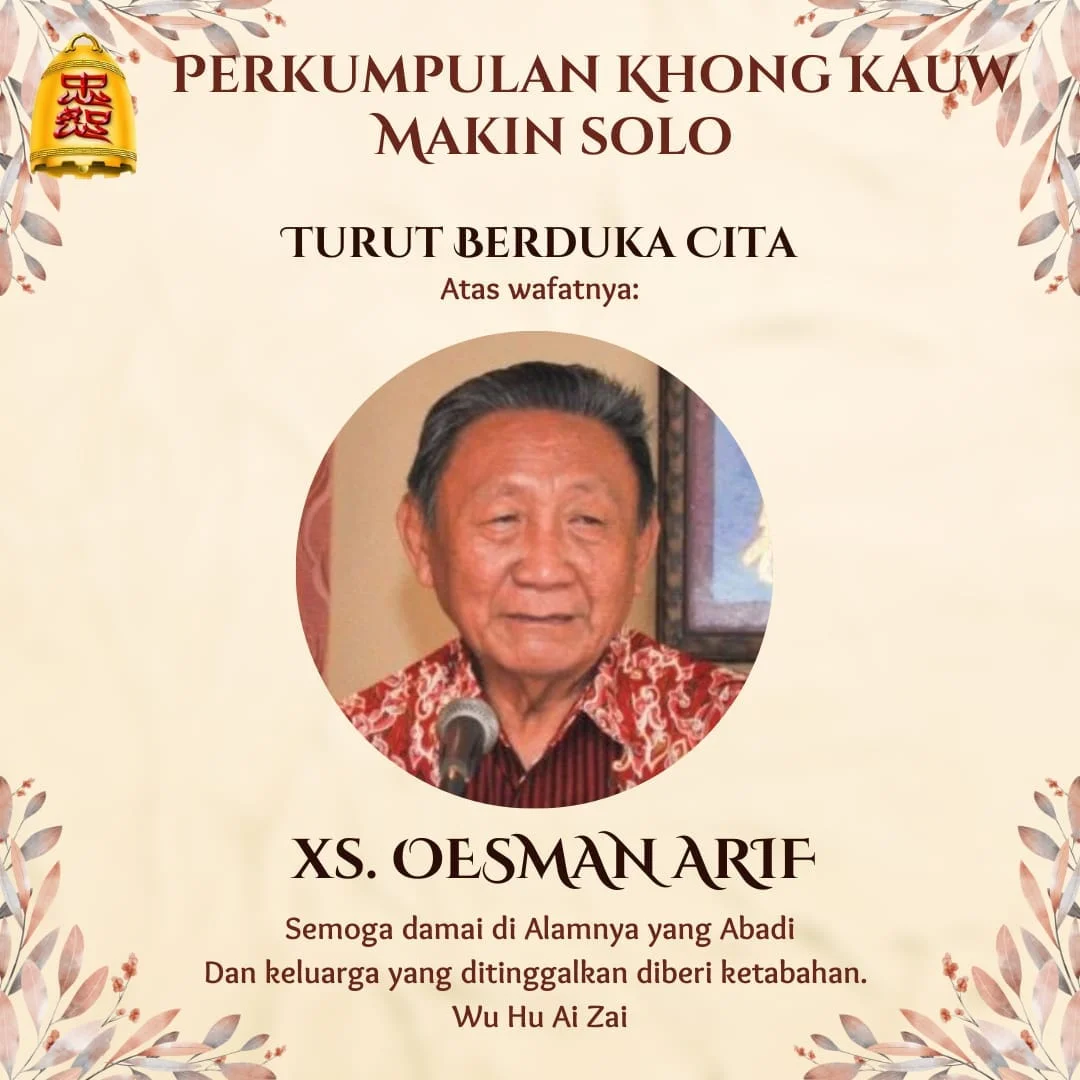 STIKIN turut berduka cita atas wafatnya Xs Oesman