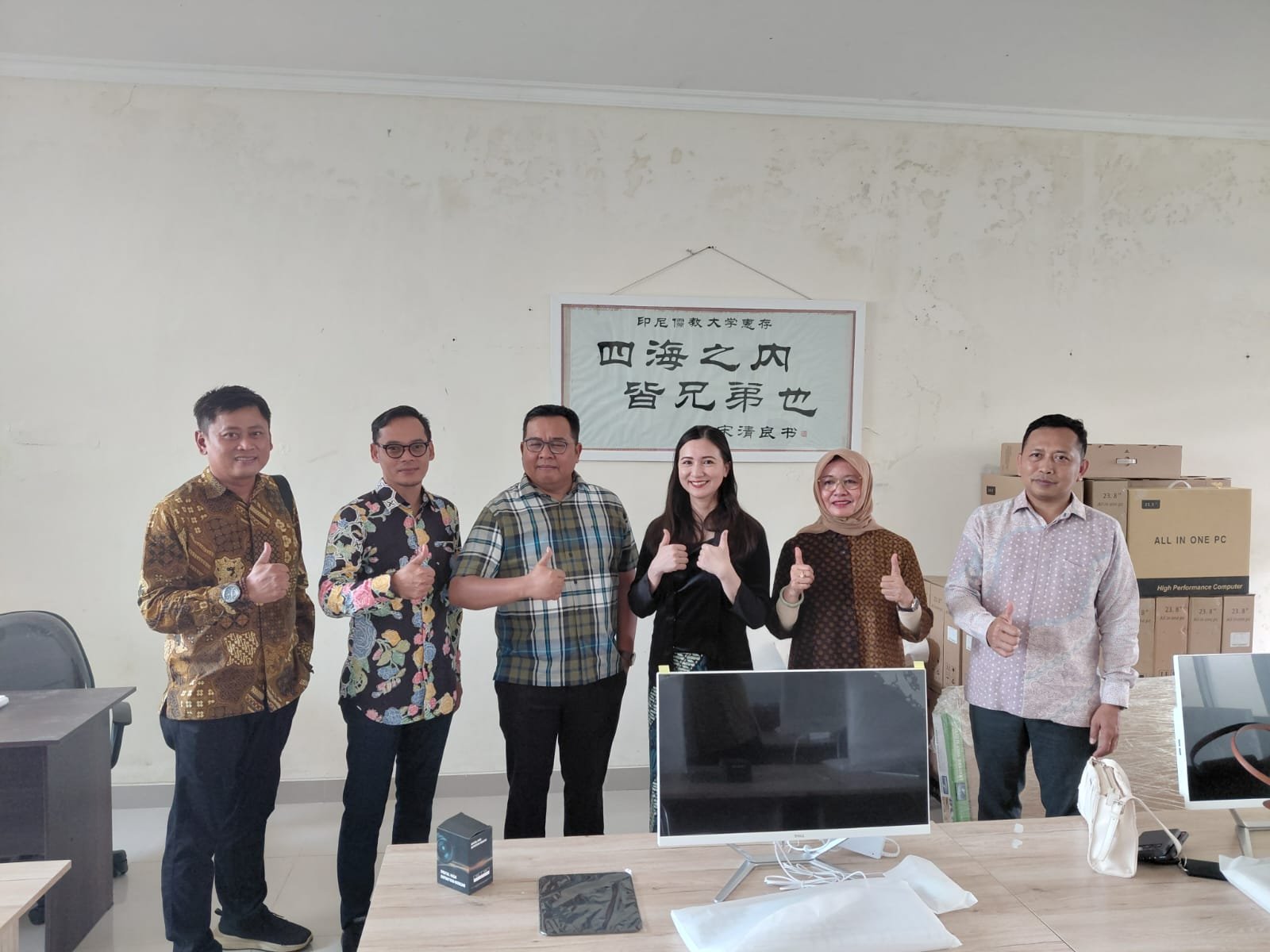 Workshop  penelahaan kurikulum Pendidikan Bahasa Mandarin tgl 11 Jan di Stikin Purwokerto Dng nara s